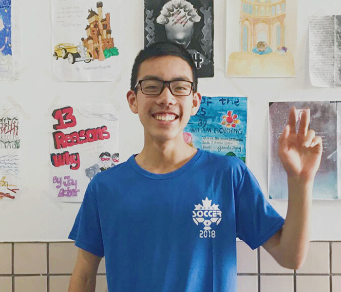 Charles Yu (Grade 10, Jiaxing Senior High School BC Offshore Program)