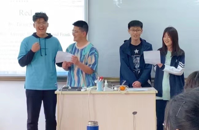 Spoken language class in Jiaxing BCOS–Interpret the ideas in the song